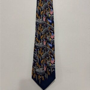 Alumni Bulls & Bears 100% Silk Necktie